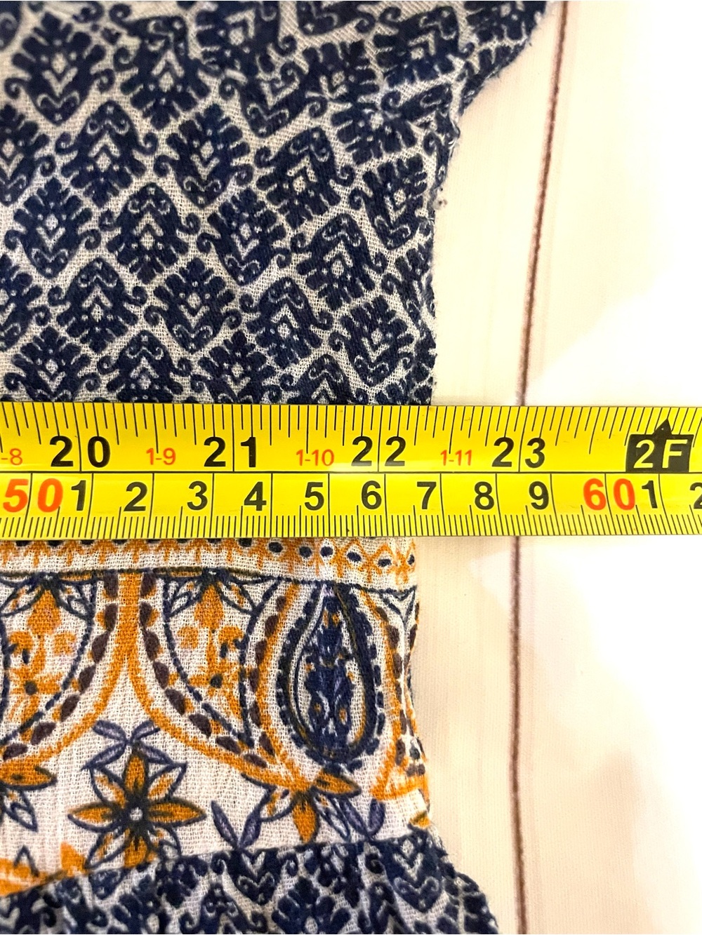 New Directions Boho Print Long-Sleeve Peasant Top P/L - Picture 10 of 16